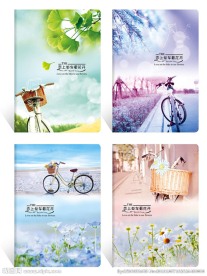 本本封面 恋上单车