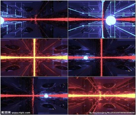 科幻矩阵动感VJ