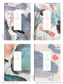 本本封面 别样红