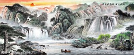 国画山水