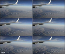 飞机舷窗外景观