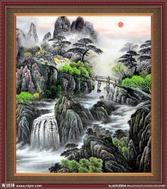 国画山水