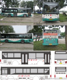 珠海公交车型图K