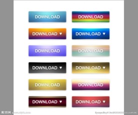 下载download按钮图标