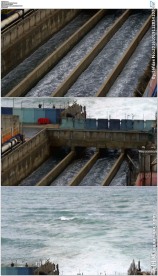 工厂海水淡化流入地中海