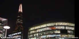 伦敦夜晚碎片塔