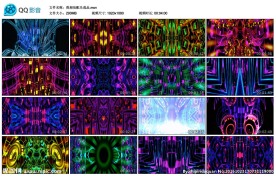 我相信配乐彩色炫光快节奏背景