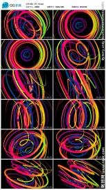 动感渐变线条空间交汇背景视频