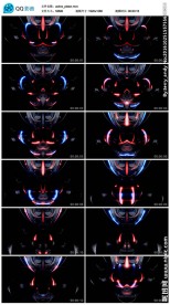 三维虚拟机械场景创意光晕场景