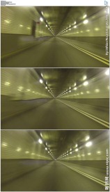 隧道快速穿梭