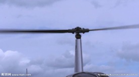 航展中直升机的特技