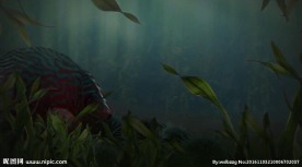 CG动画海底的鱼