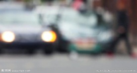 忙碌的街头模糊视频