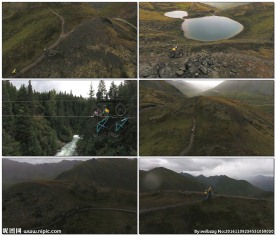 极限地形环境骑行运动