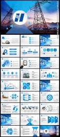 简约中国华能集团工作通用PPT