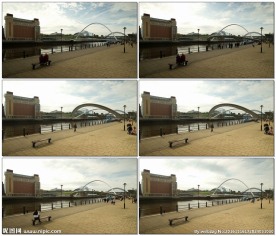 时间流逝的人流