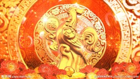 2017鸡年春节晚会年会背景视