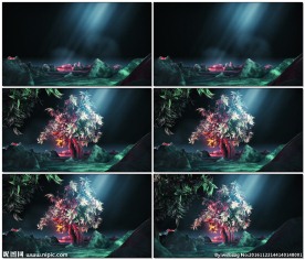 抽象大树生长动画