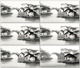 水墨之江南水乡