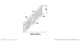楼梯栏杆示意图