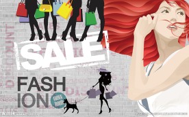 商场活动购物背景墙