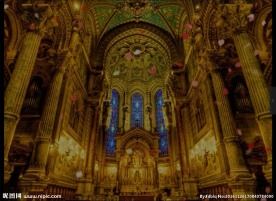 皇宫教堂动态背景