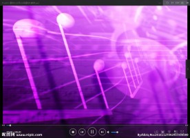 音符 LED 动态 背景素材