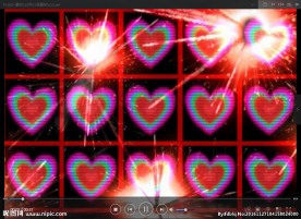 LED 动态 背景素材