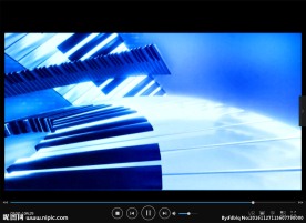 钢琴 LED 动态 背景素材