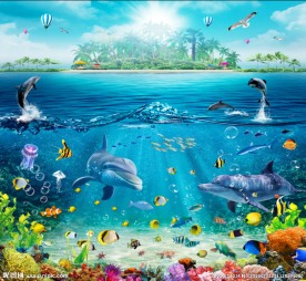 海底世界背景