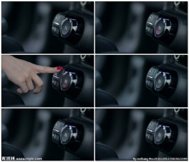 女司机推动变速箱驱动器