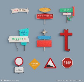 标识卡通图标工具