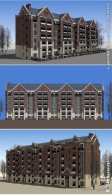 英式住宅建筑草图大师SU模型