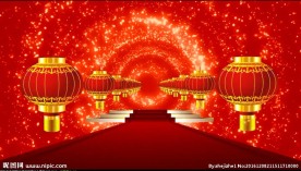 鸡年元旦春节片头视频素材