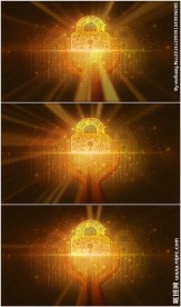 手托数据金锁