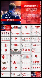 国王的演讲创业融资计划书PPT