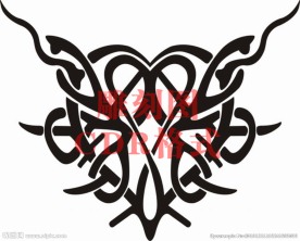 图腾图案打火机雕刻矢量图