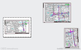 长青花园调压站片区燃气管道改造