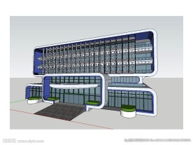 厂区办公楼建筑设计方案