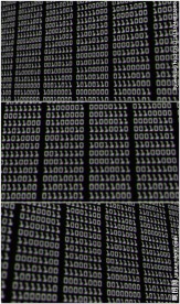 二进制代码排列