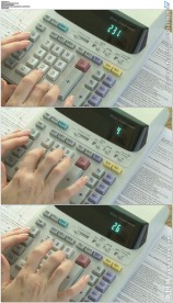 计算器算账纳税申报