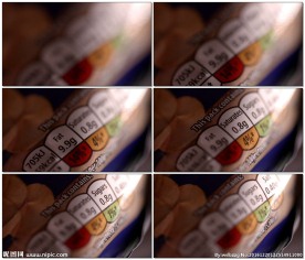 食品包装上的能量成分表