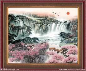 国画山水