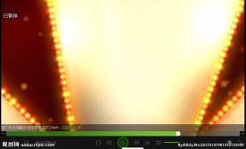 舞台 金色 酷炫LED  素材