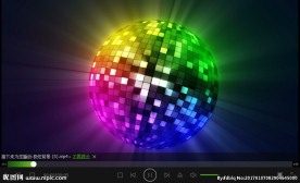 舞台 地球 酷炫LED  素材