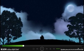 唯美月光夜色月上柳梢头+人约黄