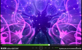 蓝色紫色 梦幻紫色粒子