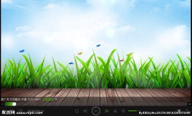 树木 森林 小路 动态 LED