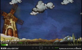 舞台 风车LED  素材