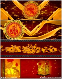 鸡年 新年 喜庆视频